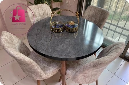 طاولة سفرة دائري" سكني"